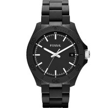 Fossil Retro Traveler Watch In Black