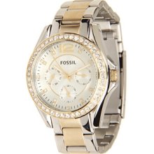 Fossil Riley Watch In Two Tone
