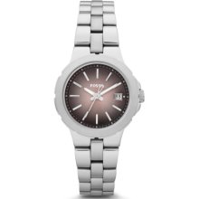 Fossil Sylvia Three Hand Stainless Steel Watch - AM4404