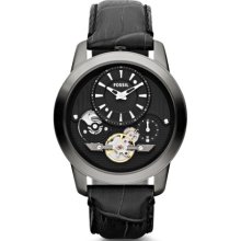 Fossil Twist Automatic Leather Mens Watch Me1126