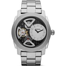 Fossil Twist Skeleton Steel Mens Watch