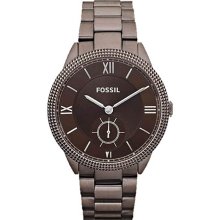 Fossil Women's Sydney ES3067 Brown Stainless-Steel Quartz Watch with Brown Dial