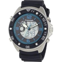 Freestyle Blue Fs84945 Men'S Fs84945 The Precision 2.0 Classic Round Analog-Digital Dual Time Zone Watch