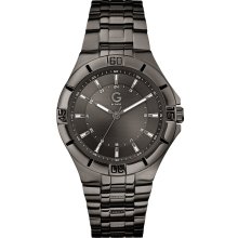 G by GUESS Basic Gun Metal Tone Dress Watch