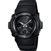 G-Shock Watch, Men's Analog Digital Black Resin Strap 52x46mm AWGM100B-1A