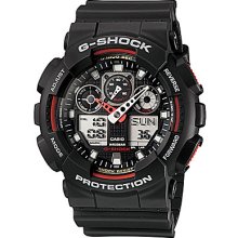 G-Shock XL Big Face Combi Black Watch - Black