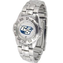 Georgia Southern Eagles GSU Womens Steel Sports Watch