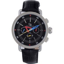 Giulio Romano Men's GR-1000-04-007 Toscana Black Dial Multi Function