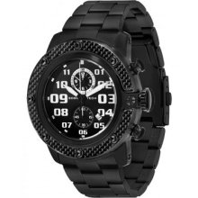 Glam Rock Ladies Black Pvd Stainless Steel Chronograph Watch. Now Â£597