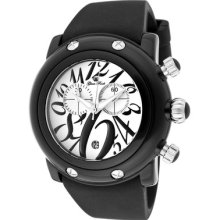 Glam Rock Women's Miami Beach Chronograph Enamel Round Watch