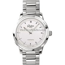 Glashutte Senator Automatic Steel Watch 100-08-03-02-14