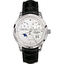 Glashutte Senator Calendar Steel Watch 100-06-13-02-04