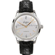 Glashutte Senator Sixties Automatic Steel Watch 39-52-01-02-04