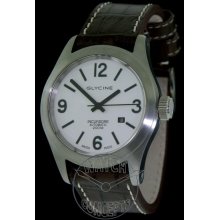 Glycine Incursore wrist watches: Incursore Silver 46mm 3874-11-lb7