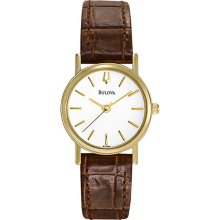 Gold Tone Stainless Steel 25mm Dress Watch