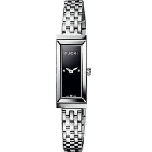 Gucci 127 G-Frame Rectangular Womens Watch YA127504