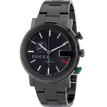Gucci Men's G-Chrono Black Dial Watch YA101331