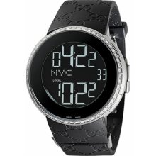 Gucci Men's i-Gucci Black Dial Watch ya114211