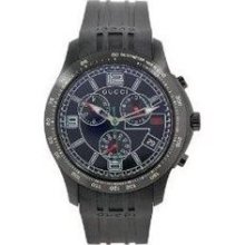 Gucci Rubber Chronograph Mens Watch YA126206