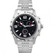Gucci Timeless Mens Chronograph Quartz Watch YA126221
