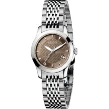 Gucci Watch, Womens Swiss Stainless Steel Bracelet 44mm YA126503