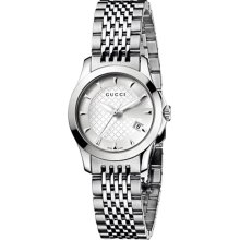 Gucci YA126501 Watch G Timeless Ladies - Silver Dial