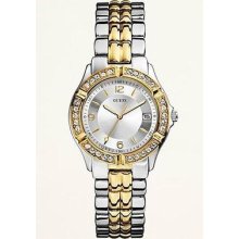 Guess Dazzling Sporty Mixed-metal Watch U0026l1