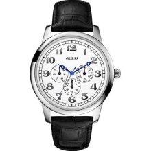 Guess Leather Mens Watch U10082g1