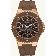 Guess Masculine Carbon Fiber Sport Mens Watch U13627g1