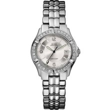 GUESS Silver Bubble Watch