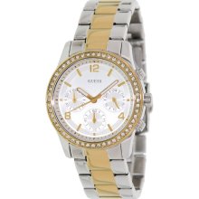 Guess U0122L2 Watch Glitz Ladies - Silver Dial