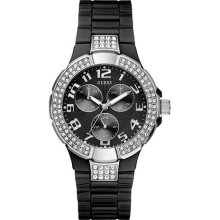 Guess Women's Black Prism Sports Watch Women's