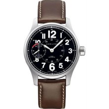 Hamilton H69619533 Watch Khaki Field Mens - Black Dial