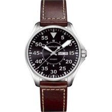 Hamilton Khaki Aviation Pilot Men's Watch - 64611535 ...