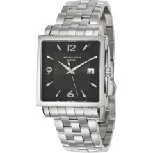 Hamilton Men's 'Jazzmaster' Stainless Steel Swiss Automatic Watch (Stainless steel)