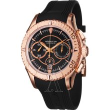 Hamilton Men's 'Seaview' Rose Goldtone Steel Watch ...