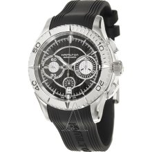 Hamilton Watches Men's Jazzmaster Seaview Auto Chrono Watch H37616331