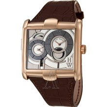 Harry Winston Watches Men's Avenue Squared A2 Watch 350-MATZRL-W1