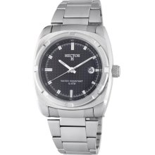 Hector H France Men's 'Fashion' Black Dial Watch