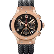 Hublot Big Bang Black Rubber Mens Watch Black Arabic Dial 301PX130RX