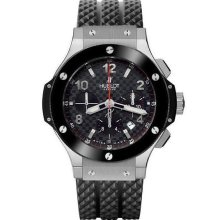 Hublot Men's Big Bang 44mm Black Dial Watch 301.SB.131.RX