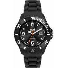 Ice Watch Men's Sili Forever-black-big Big Si.bk.bb.s.11 Black Dial Resin Band