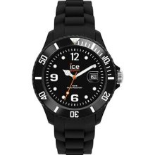 Ice-watch Sibkus09 Sili Unisex Black Silicone Watch