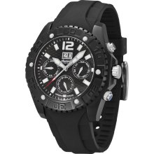 Ingersoll Men's 'Yuca' Automatic Chronograph Watch (Yuca Black)