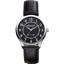 INJ001SLBK Ingersoll Mens Mechanical Black Watch