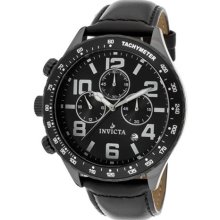 Invicta 11253 I Force Collection Black Ceramic Case Dial Lefty Chronog