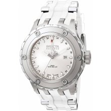 Invicta 1400 Men's Reserve Specialty Subaqua White Dial GMT White Rubb