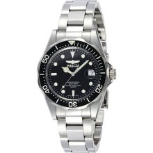 Invicta 8932 Pro Diver Stainless Steel Black Dial Quartz