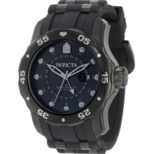 Invicta Men's 6996 Pro Diver Collection Gmt Black Dial Black Polyurethane Watch