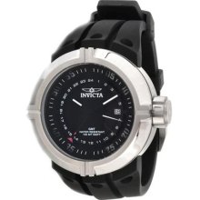Invicta Mens Force Contender Black Dial GMT Watch 0832